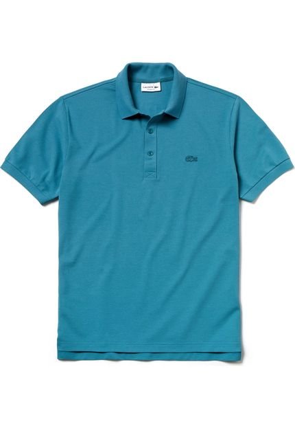 Polo Lacoste L.12.12 Original Fit Azul - Marca Lacoste