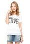 Blusa Canal Skinny Off-White - Marca Canal