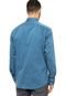 Camisa Manga Longa Clothing & Co. Confort Cair Azul - Marca Kanui Clothing & Co.