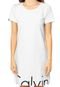 Vestido Calvin Klein Jeans Branco - Marca Calvin Klein Jeans