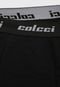 Kit 6pçs Cueca Colcci Boxer Logo Branca/Preta - Marca Colcci