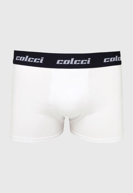Cueca Colcci Boxer Logo Branca - Marca Colcci