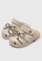 Babuche Zaxynina Infantil Aquarela Off-White - Marca Zaxynina