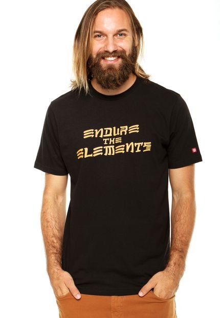 Camiseta Element Endure Preta - Marca Element