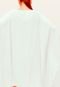 Kaftan Vestido Saída Amplo Viscose Liso White Off - Marca 101 Resort Wear