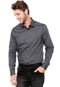 Camisa Calvin Klein Estampada Cinza - Marca Calvin Klein