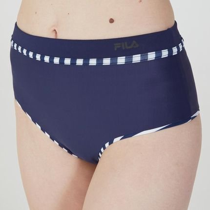 Sunquini Bottom Fila Hot Pants Dolce Vita Feminino Incolor - Marca Fila