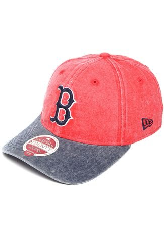 Boné New Era Boston Red Sox Laranja