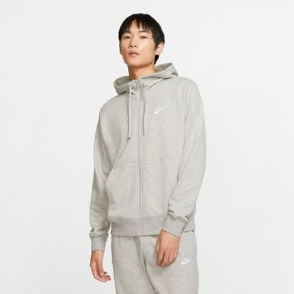 Jaqueta Nike Club Hoodie Cinza - Marca Nike