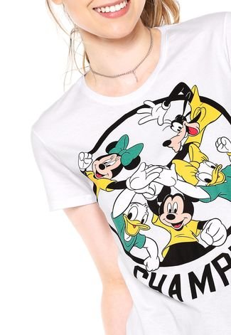 Camiseta Cativa Disney Brasil Branca - Compre Agora