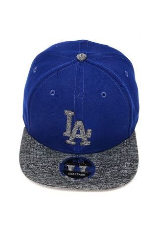 Boné New Era Snapback 950 Los Angeles Dodgers MLB Azul/Cinza