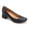 Scarpin Usaflex Feminino Em Couro Salto Bloco Furos UC0101 - Marca Usaflex