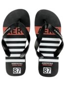 Chinelo Aeropostale Masculino Stripes 87 Preto Incolor - Marca Aeropostale