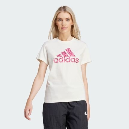 Adidas Camiseta Estampada Animal Print - Marca adidas