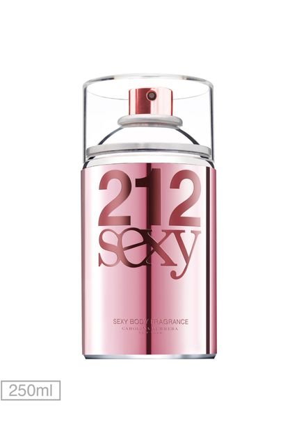 Body Spray Perfume 212 Sexy Woman Carolina Herrera 250ml - Marca Carolina Herrera