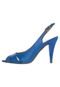 Sandália Dumond Chanel Azul - Marca Dumond