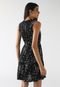 Vestido GAP Curto Floral Preto - Marca GAP