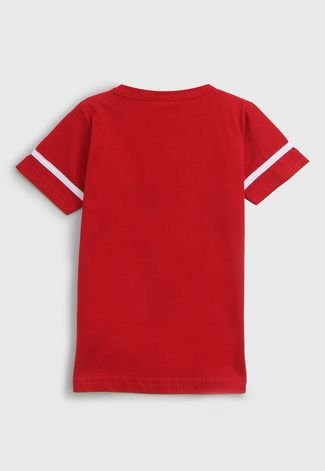 Camiseta Elian Infantil Basquete Vermelha