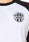 Camiseta Vans Retro Stars Raglan Branca/Preta - Marca Vans