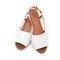 Sandália de Salto em Couro Amo Calçados Mimi Branca - Marca Amo Calçados