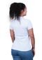 Camisa Feminina Gola Polo Piquet Techmalhas Branco - Marca TECHMALHAS