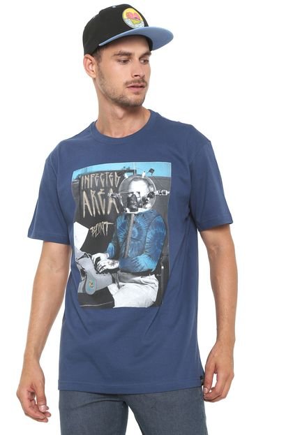 Camiseta Blunt Infected Area Azul-marinho - Marca Blunt