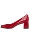 Peep Toe My Shoes Vermelho - Marca My Shoes