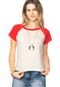 Blusa DAFITI FASH! Raglan Bege - Marca DAFITI FASH!