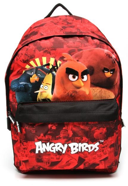 Mochila Santino Angry Birds Vermelha - Marca Santino