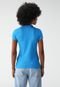 Camisa Polo Tommy Hilfiger Slim Sleeve Azul - Marca Tommy Hilfiger