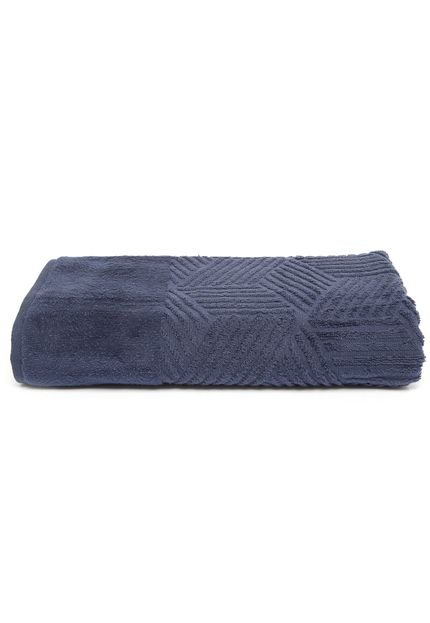 Toalha de Banho Karsten Fio Penteado Versati Lohan Azul - Marca Karsten