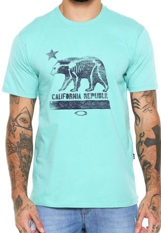 Camiseta Oakley California Republic 2.0 Verde