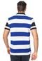 Camisa Polo Tommy Hilfiger Reta Listrada Branca/Azul - Marca Tommy Hilfiger