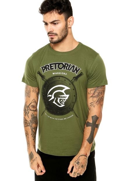 Camiseta Pretorian Warriors Verde - Marca Pretorian
