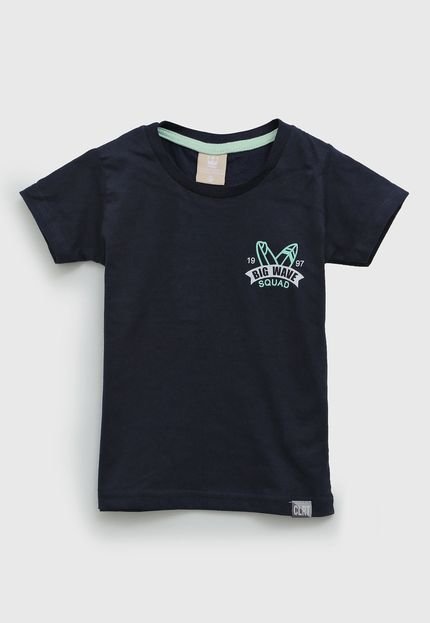 Camiseta Colorittá Infantil Surf Azul-Marinho - Marca Colorittá