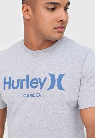 Camiseta Hurley Carioca Cinza