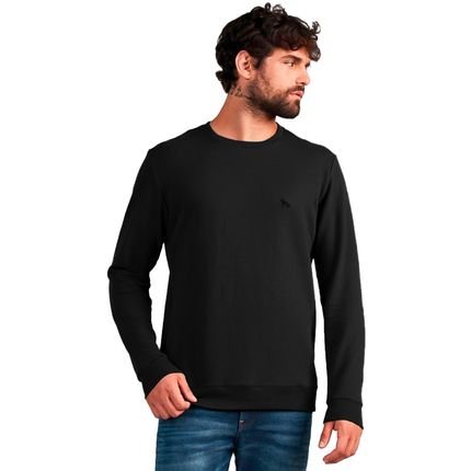 Moletom Acostamento Casual In24c Preto Masculino - Marca Acostamento