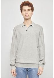 Sweater Casual Reciclado Gris Ralph Lauren (Producto De Segunda Mano)