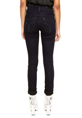 Calça Skinny Calvin Klein Jeans Five Pockets Azul