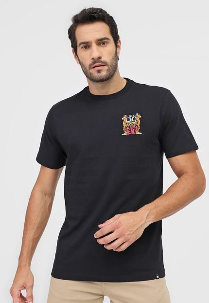 Camiseta DC Shoes Strikes Again Preta - Marca DC Shoes