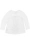 Camiseta Kyly Menina Estampado Branca - Marca Kyly