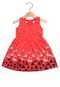 Vestido Brandili Infantil Flamingos Vermelho - Marca Brandili