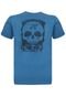 Camiseta Malwee Caveira Azul - Marca Malwee