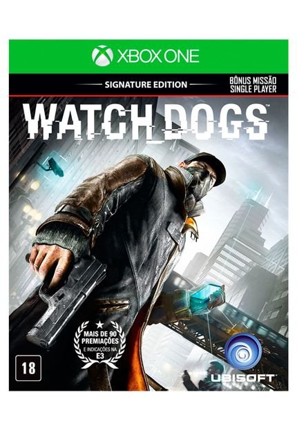 Jogo Watch Dogs Signature Edition Em Português Ubi XBOX ONE - Marca Xbox One