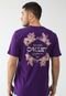 Camiseta Oakley Reta Sun Flower Tee Roxa - Marca Oakley