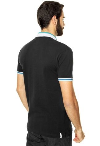 Camisa Polo Colcci Piquet Preta