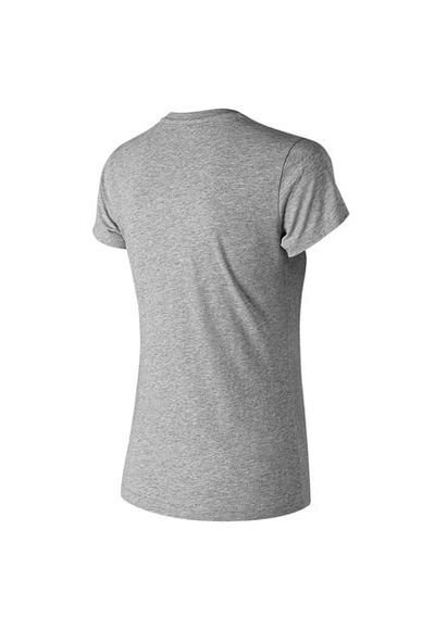 New Balance Camiseta Para Mujer Nb Essentials Stacked Logo Tee New