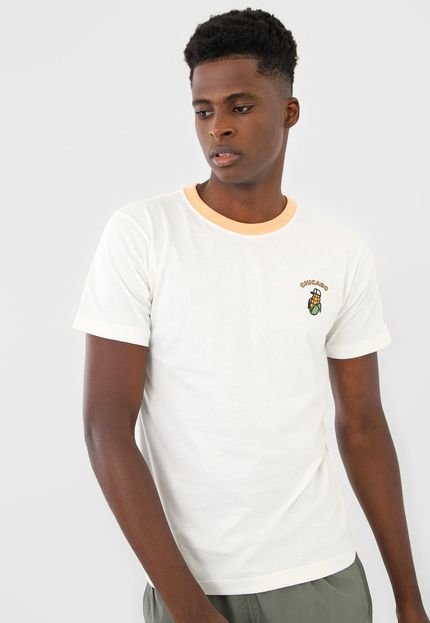 Camiseta New Era Fruit Corn Chicago Off-White - Marca New Era