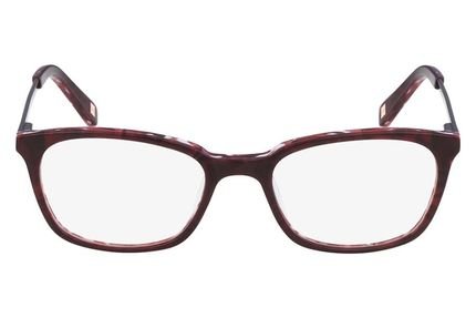 Óculos de Grau Nine West NW8003 619/51 Vermelho/Tartagura - Marca Nine West