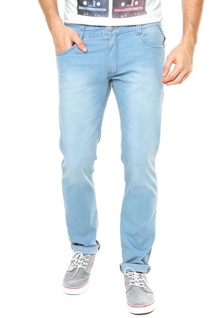 Calça Jeans FiveBlu Slim Usak Azul - Marca FiveBlu
